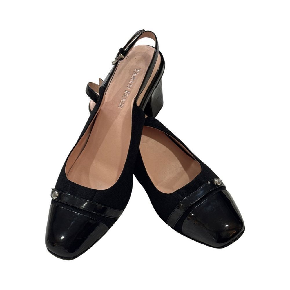 TARYN ROSE SLINGBACK SHOES With Dust Bag. - Picture 7 of 12